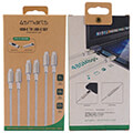 4smarts type c to type c cables premiumcord 60w set of 3 pieces 05m 15m 3m digital adapter extra photo 5