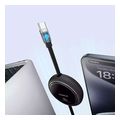 baseus free2draw mini retractable 100w 5a 1m type c to type c cable black p10364500111 00 extra photo 3