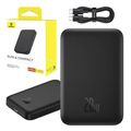 baseus magnetic mini wireless powerbank magsafe 6000mah 20w black extra photo 3