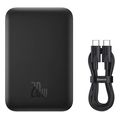 baseus magnetic mini wireless powerbank magsafe 6000mah 20w black extra photo 8