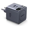 ugreen wall charger x615 65w 3a 1 x usb a 1 x type c with type c cable grey extra photo 2