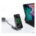ugreen wireless charger w706 2in1 20w 167a white extra photo 2