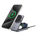 ugreen wireless charger w707 3in1 25w 167a grey extra photo 2