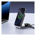 ugreen wireless charger w707 3in1 25w 167a grey extra photo 3
