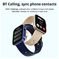 colmi smartwatch p71 19 ips blue extra photo 4