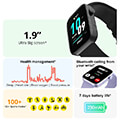 colmi smartwatch p71 19 ips blue extra photo 5