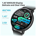colmi smartwatch i31 ultra 143 amoled blue extra photo 1