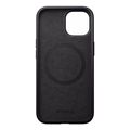 nomad modern leather case black for iphone 15 plus extra photo 2
