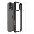 spigen crystal hybrid matte black for iphone 16 pro max extra photo 1