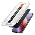 spigen glass tr ez fit hd privacy 1 pack transparency for iphone 16 pro max extra photo 1