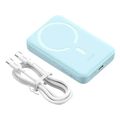baseus wireless powerbank qi 10000mah mini magnetic magsafe 30watt blue extra photo 4