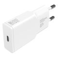 4smarts wall charger pdplug slim 20w gan 1c and usb c cable 15m white extra photo 1