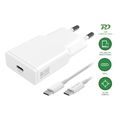 4smarts wall charger pdplug slim 20w gan 1c and usb c cable 15m white extra photo 4