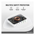 4smarts 7in1 gan charging station 100w qi wireless white extra photo 5