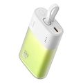 baseus powerbank popsicle 5200mah 20w lightning type c edition forest green extra photo 2