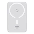 baseus powerbank 5000mah magpro magnetic bracket wireless charging 20w stellar white extra photo 3 baseus powerbank 5000mah magpro magnetic bracket wireless charging 20w stellar white extra photo 3