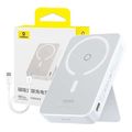 baseus powerbank 5000mah magpro magnetic bracket wireless charging 20w stellar white extra photo 4 baseus powerbank 5000mah magpro magnetic bracket wireless charging 20w stellar white extra photo 4