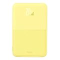 baseus powerbank 5000mah magpro magnetic bracket wireless charging 20w lemon yellow extra photo 4
