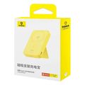 baseus powerbank 5000mah magpro magnetic bracket wireless charging 20w lemon yellow extra photo 7