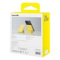 baseus powerbank 5000mah magpro magnetic bracket wireless charging 20w lemon yellow extra photo 8