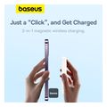 baseus magnetic mini wireless powerbank magsafe 6000mah 20w white extra photo 3