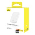 baseus magnetic mini wireless powerbank magsafe 6000mah 20w white extra photo 5