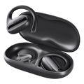 qcy crossky gtr 2 black open ear wireless headphones sports headset air conduction tws enc call ipx extra photo 1