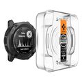 spigen glass tr ez fit 2 pack for garmin instinct 2x solar extra photo 2
