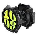 spigen rugged armor matte black for samsung galaxy watch7 44mm extra photo 1