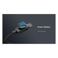 remax rc c069 c c type c to type c 100w fast charging cable with display extra photo 3