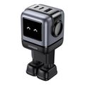 charger gan ugreen cd361 65w pdx2 qc40 grey 25685b extra photo 1