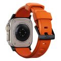 nomad rugged strap orange black for apple watch ultra extra photo 2