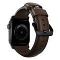 nomad traditional band black hardware rustic brown for apple watch ultra extra photo 3