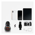 logilink pa0285 usb car charger 2x usb a 105w black extra photo 5