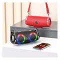 hoco hc12 10w bluetooth speaker red extra photo 2
