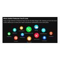 smartwatch zeblaze stratos 3 ultra with heart rate black extra photo 5