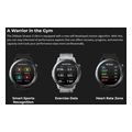 smartwatch zeblaze stratos 3 ultra with heart rate black extra photo 8