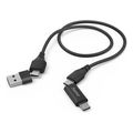 hama 4 in 1 multi charging cable 15 m hama 201537 extra photo 1