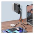 ldnio a6140c desktop charger pd qc gan 140w 3 usb c 3x usb a extra photo 2