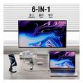4smarts desk charger gan 65w with 2x ac sockets white extra photo 1