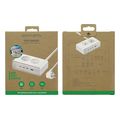 4smarts desk charger gan 65w with 2x ac sockets white extra photo 6