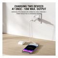 4smarts wall charger pd plug duos slim 20w gan type c usb a white extra photo 5