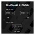 4smarts wall charger pd plug duos slim 20w gan type c usb a white extra photo 7