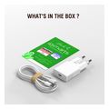 4smarts wall charger pd plug slim 20w gan type c lightning cable 15m white extra photo 9