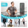 colmi smartwatch p73 19 ips black two color black grey strap extra photo 2
