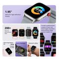 colmi smartwatch p78 19 amolded black extra photo 1