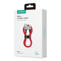 ugreen charging cable us505 60w type c red 1m 20527 6a extra photo 1