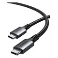ugreen charging cable 60w us567 type c type c black gray 2m 15374 extra photo 1