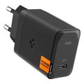spigen arcstation pro 65w wall charger black for gan 1 port extra photo 1