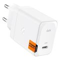 spigen arcstation pro 65w wall charger white for gan 1 port extra photo 1